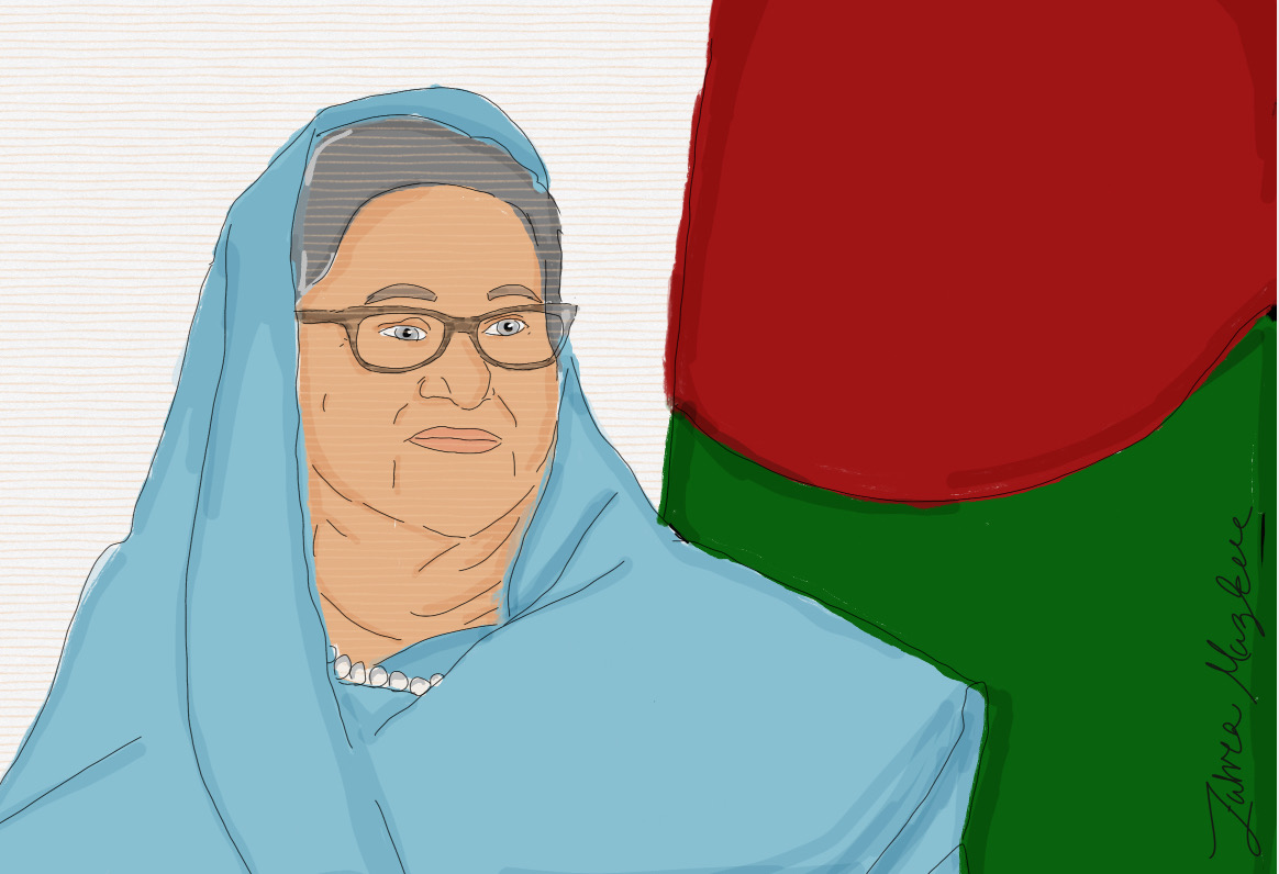 Many citizens of Bangladesh are excited to write a new chapter in their country's history. 