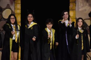 NHP Theatre performs “Puffs, or Seven Increasingly Eventful Years at a Certain School of Magic and Magic.”