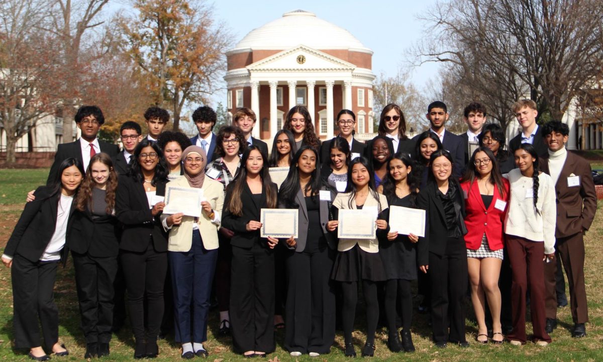 NHPMUN received 13 delegate awards from VAMUN, as well as the Outstanding Delegation award. Sourced by Mr. Novak