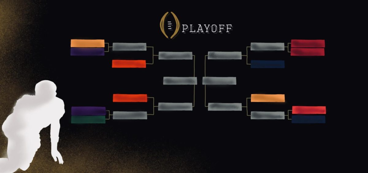 Students anticipate a new 12-team bracket for the college football playoffs.