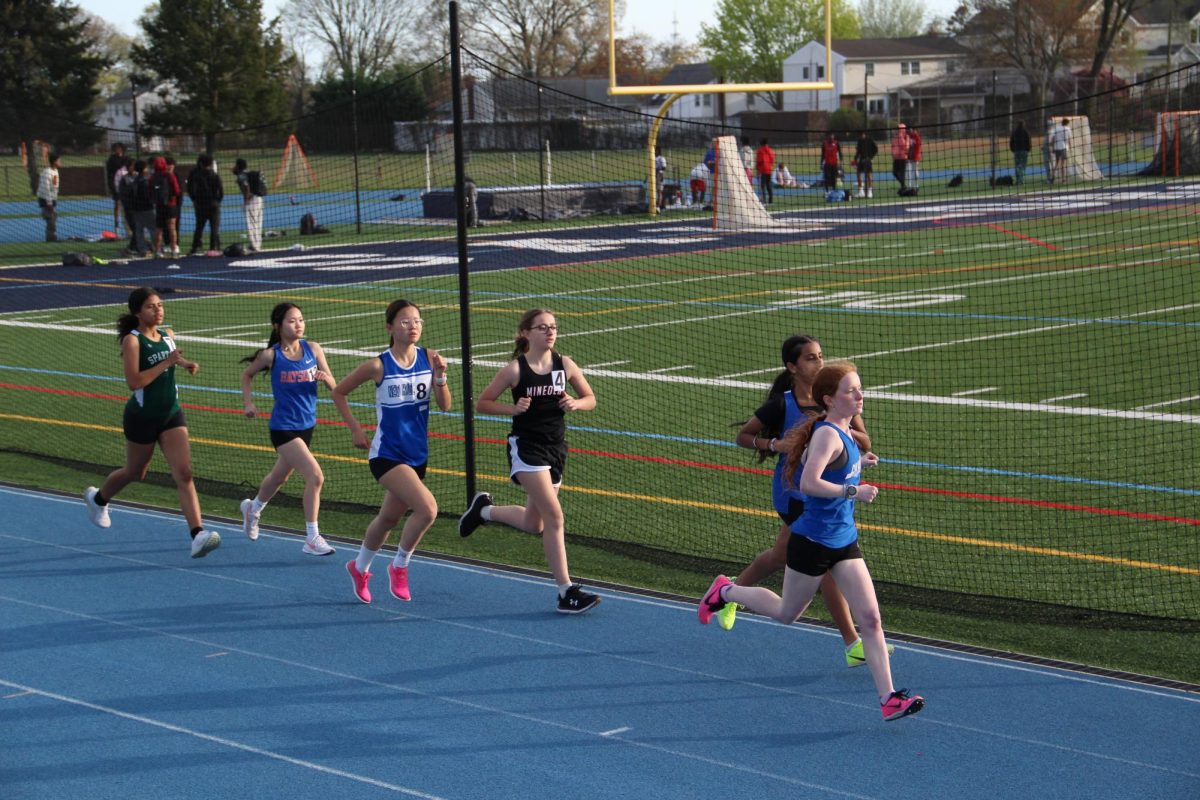 Track athletes, including junior Lindsay Kim (pictured), performed extremely well, with athletes going to counties this year for events such as the 800m, 400m hurdles, the 4x400 relay and more. 