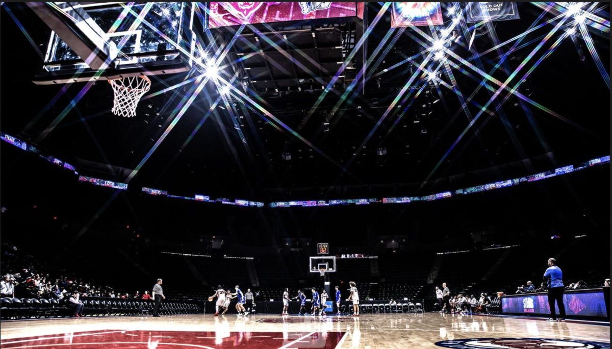 Nassau Coliseum’s large atmosphere creates a new experience for the boys varsity basketball team.