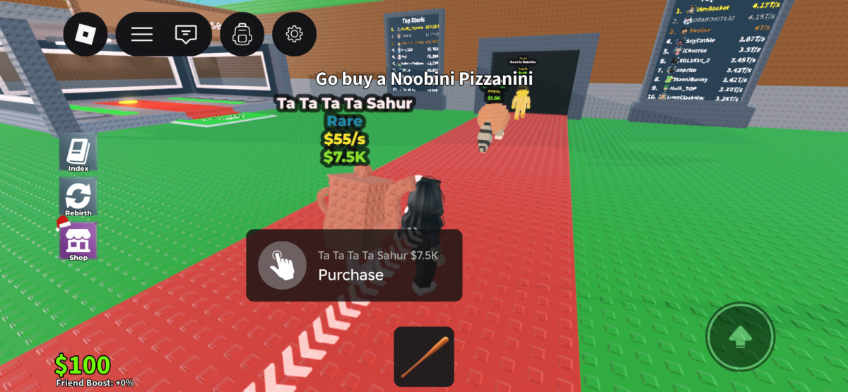 “Games like ‘Steal a Brainrot’ exploit kids’ minds by making it easier for them to spend Robux,” ninth grader Christine Ren said. “It’s less child‑friendly now than it was just a few years ago.”
