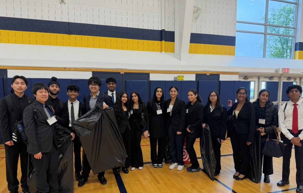 NHP Science Research students at NYSSEF Andromeda. (Source by Mr. Denara)